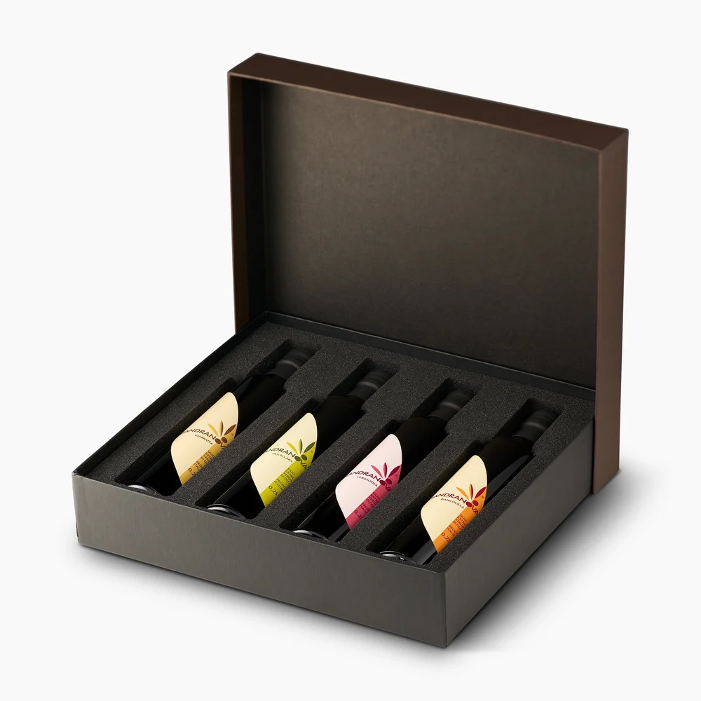 Mandranova Monocultivar Gift Set — Biancolilla, Nocellara del Belice, Cerasuola, Nocellara Etnea from Sicily